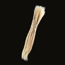 10 Stk. Echthaar Dreadlock Extensions, 10/D Wheat colored Dreads, Locs, Locks,