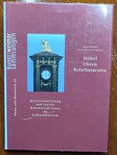 FACHBUCH Möbel Uhren Reliefintarsien [Kunsthandwerk Weimar] BOTHE / ULFERTS 2001