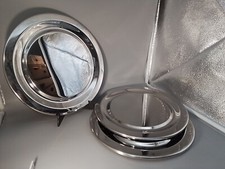 3 Stück WMF Platzteller,Servierplatte,Anrichtplatte rund Edelstahl