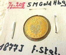 J 208   5 Mark Gold Hamburg