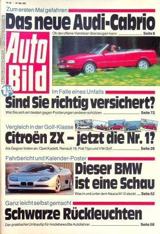 Auto bild 1991 - bild, 22/1991