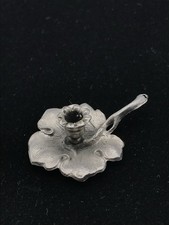 Miniatur zinn kerzen - kerzen, halter