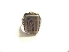 Antiker Siegelring Silber/Gold