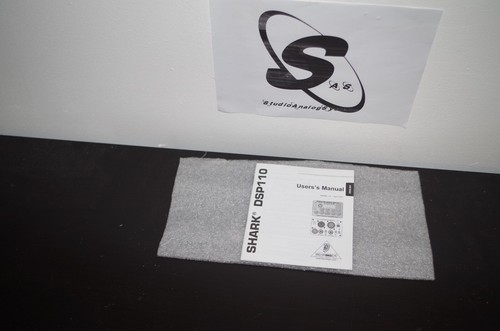 Behringer shark dsp110 - behringer, manual