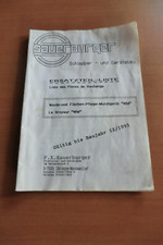 Ersatzteilliste Sauerburger Weide und Flächen-Pflege Mulchgerät WM Le Broyeur