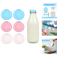 6stk milchflaschen deckel - milchflaschen,