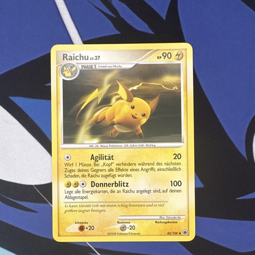 Pokémon raichu 100 nm - raichu,