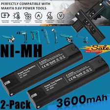 2PACK 9.6V Ni-MH Battery for