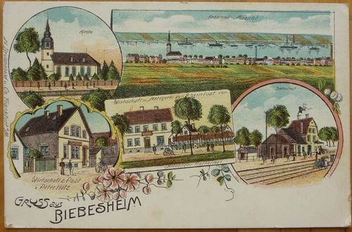 Gruss aus biebesheim gasthof - biebesheim,