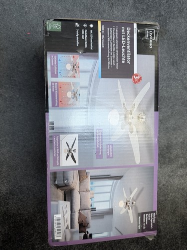 Deckenventilator livarno led - deckenventilator,