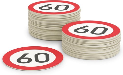 Bierdeckel verkehrsschild i - bierdeckel,