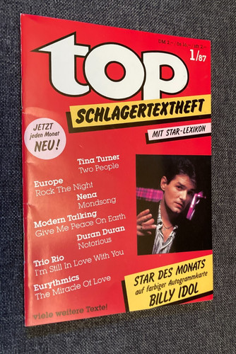 Top schlagertextheft nr - top,