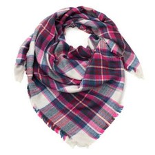 DAMEN XXL KARO SCHAL TARTAN