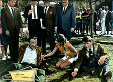 ALLES WAS VERBOTEN IST / Sexplosion * AUSHANGFOTO #15 German L C DAVID NIVEN ´67