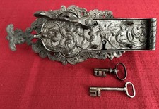 Antikes barock türschloß - antikes,