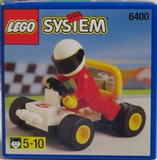 LEGO Go-Kart / Rennfahrer Art. 6400 Neu und OVP