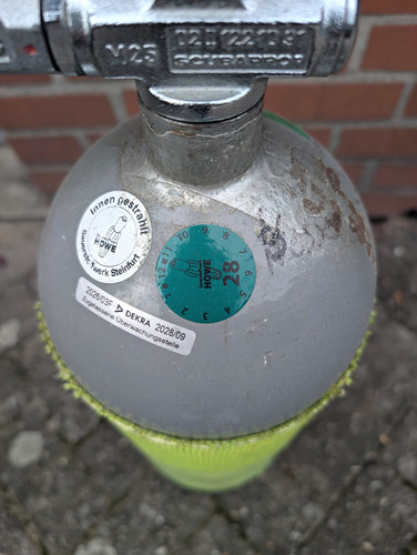 Druckgasflasche - 10, l.