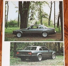 1977 De Tomaso Longchamp Prospekt brochure n Mangusta Pantera Deauville
