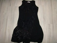 RAR D-STIAG KLEID M 38 40 Damen schwarz TUNIKA 30%Wool 70%Pol 1x getragen w NEU