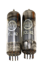 2 x  ECL82 VALVO -  El.Rőhren ungetestet