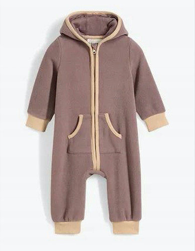 Fleece overall 98 braun - 92/98,