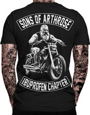 Sons of Arthrose Motorrad T-Shirt herren | Biker | Brotherhood | bobber wear |