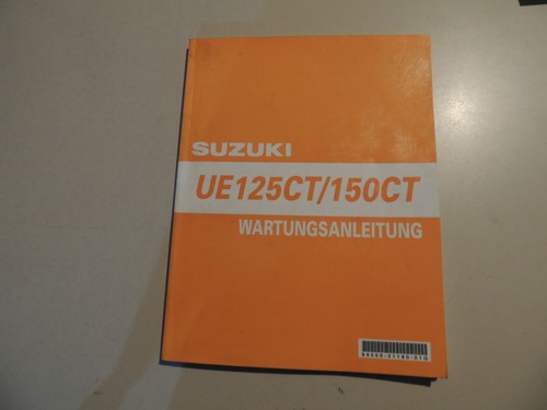 Werkstatthandbuch suzuki - suzuki, ue