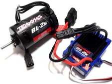 Traxxas BL-2s wasserdichter Drehzahlregler Regler &amp; 540 3300kv Brushless Motor
