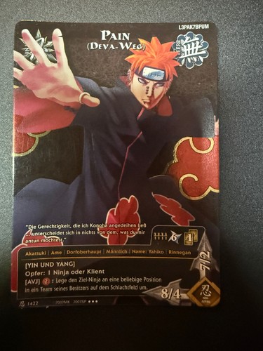 Naruto ccg tcg pain deva - tcg, :