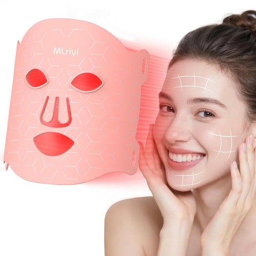Led maske gesicht rotlicht - led,