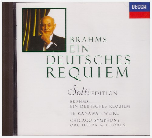 Brahms deutsches requiem solti - deutsches,