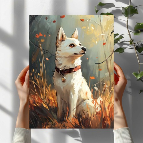 Anime hund premium - hund,