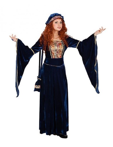 Hofdame magd kostüm kleid - hofdame,