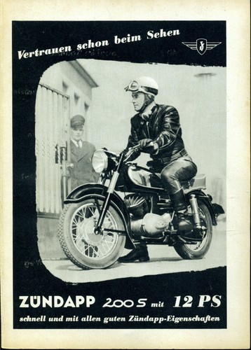Zündapp 200 mit ps - --,