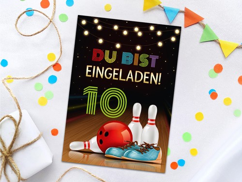 Einladungskarten zum - , 10