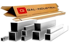 Vierkantrohr Aluminium