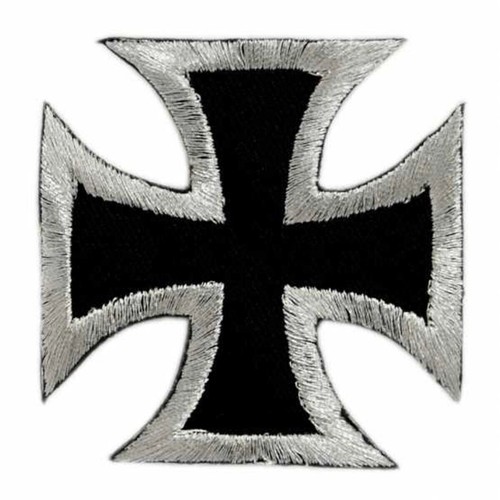 Eisernes kreuz gestickter - kreuz,