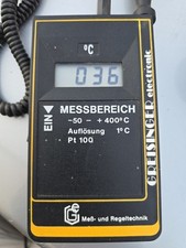Greisinger electronic PT 100 Digital-Thermometer Meßbereich -50Grad bis +400Grad