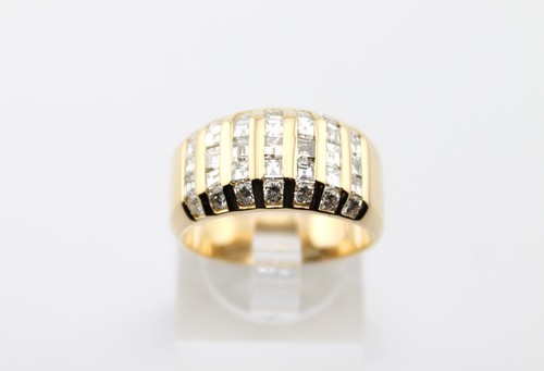 Ring gold 750 18k mit - 750,