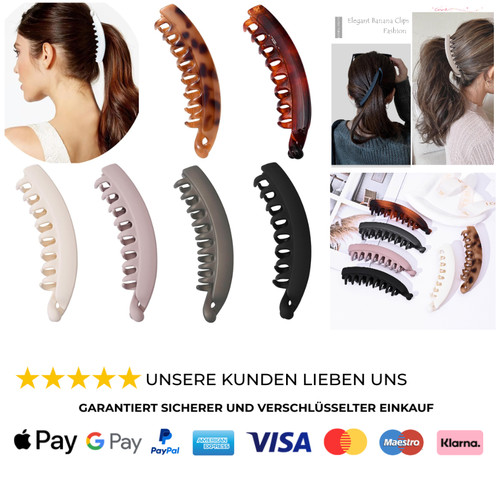 Bananen haarspange stück - haarspange,