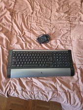 Logitech S510 Gaming Tastatur Keyboard Kabellos + Bluetooth USB Empfänger 