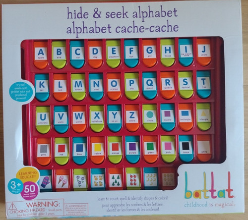 Alphabet cache - alphabet,