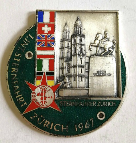 Plakette int sternfahrt - 1.,