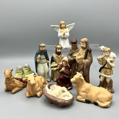Weihnachtskrippe porzellan - weihnachtskrippe,