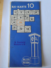 vintage BV Aral   Landkarte