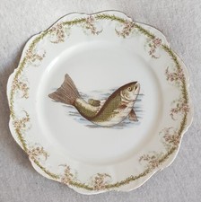 Porzellanfabrik Oscar & Edgar Gutherz, Jugendstil Teller Ø 22cm ,um 1900,gemarkt