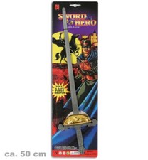 Florett Schwert schwarzer Rächer ca. 50 cm lang Fasching Karneval Party Cosplay