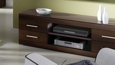 TV Lowboard 140cm nussbaum