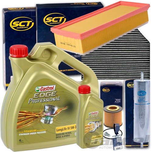 Filterset satz paket castrol - filterset, paket+castrol