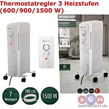 Ölradiator 1500W 7 Rippen